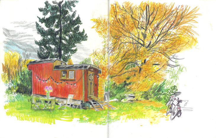 Voordrachten Halfweg tussen reizen thuiskomen