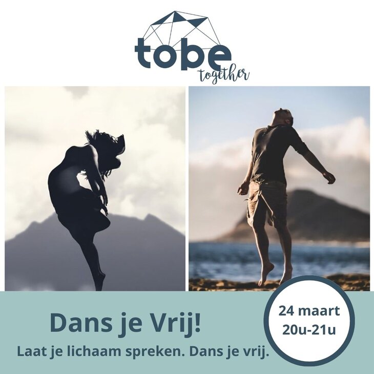 Workshops Dans Vrij ! Ontladen & Opnieuw voelen wil bewegen