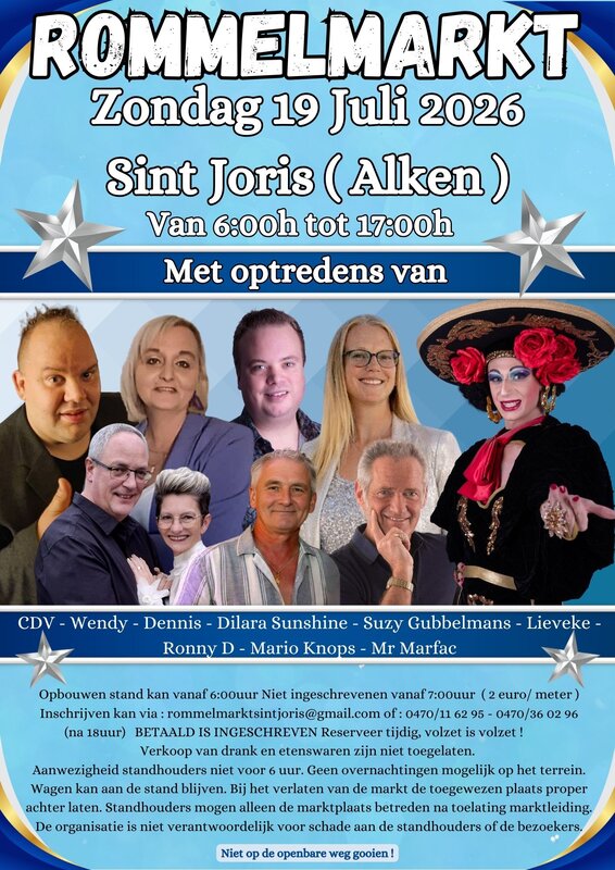  Rommelmarkt Sint-joris Alken