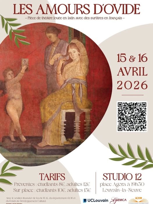 Voorstellingen De Amores Ovidius Latijnse voorstelling ondertiteling