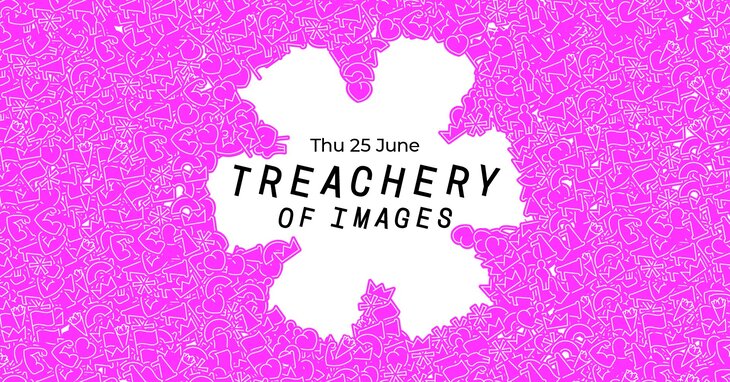 Concerten Treachery Images surrealist show (Various Voices Brussels 2026)