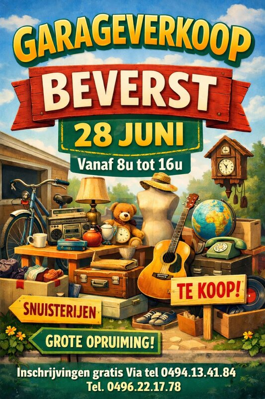  Garageverkoop Beverst centrum