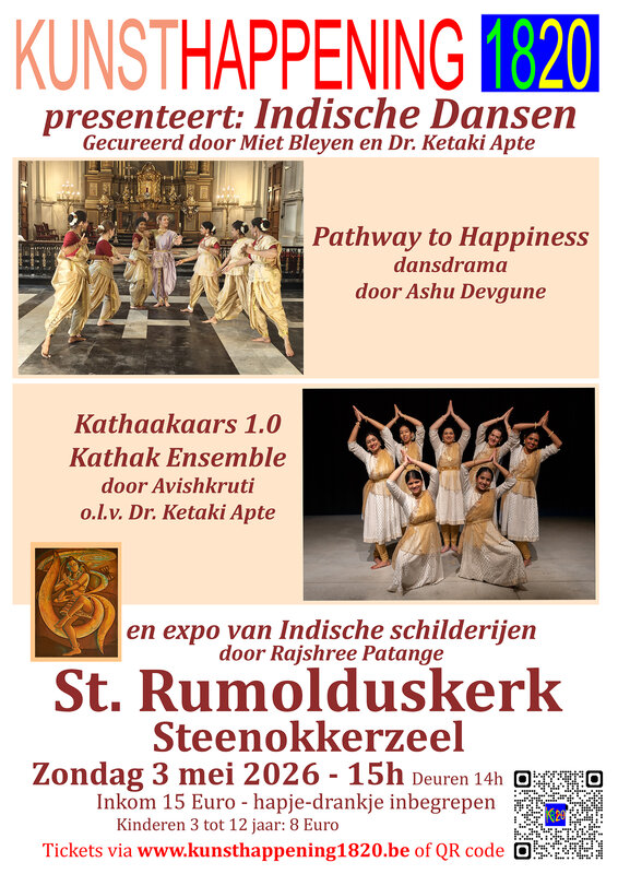 Concerten Indische dansnamiddag / Pathway happiness Kathak dans