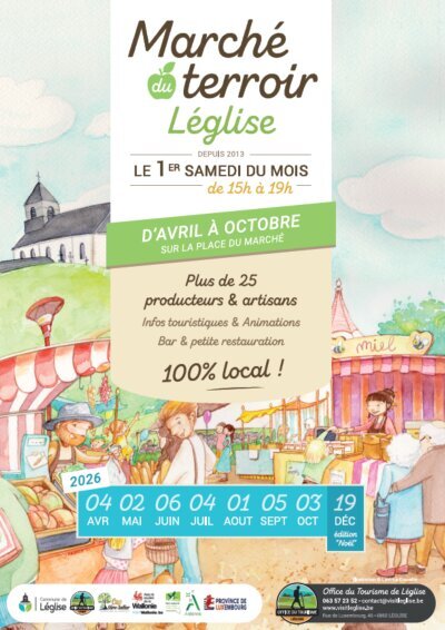 Ontspanning Marché Terroir Léglise - Edition 2026