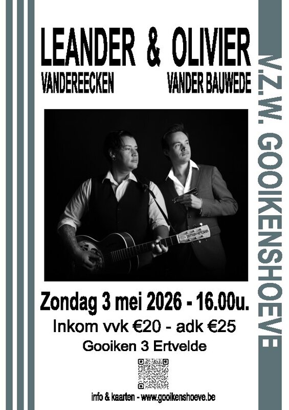 Concerten Tuinconcert Leander(Vandereecken) & Olivier (Vander Bauwede)