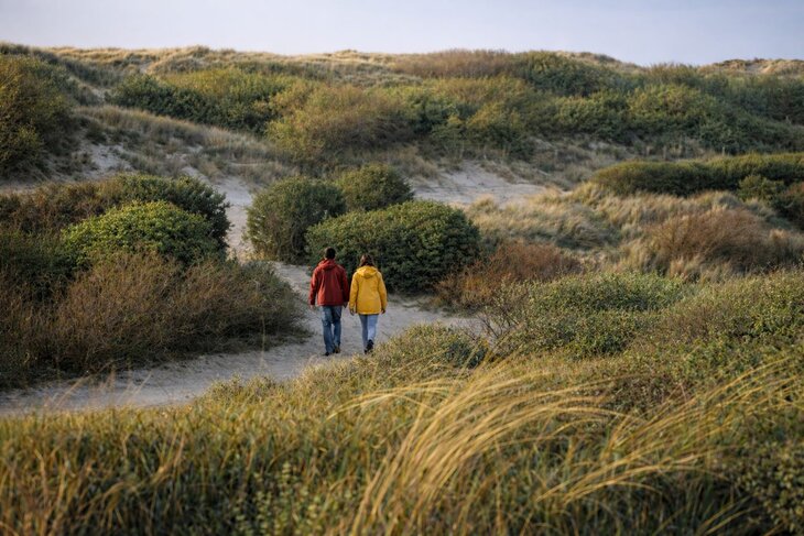 Ontspanning Survival de duinen - stap de gids - & fr