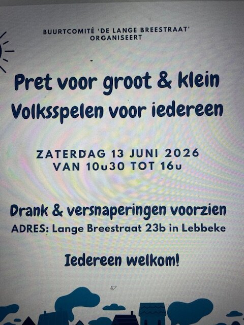 Ontspanning Volksspelen voor iedereen