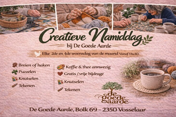 Workshops Creatieve Namiddag
