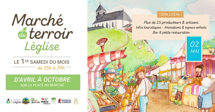 Ontspanning Marché Terroir Léglise