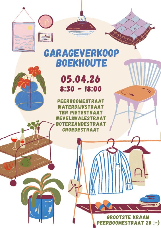  5e Garageverkoop Boekhoute