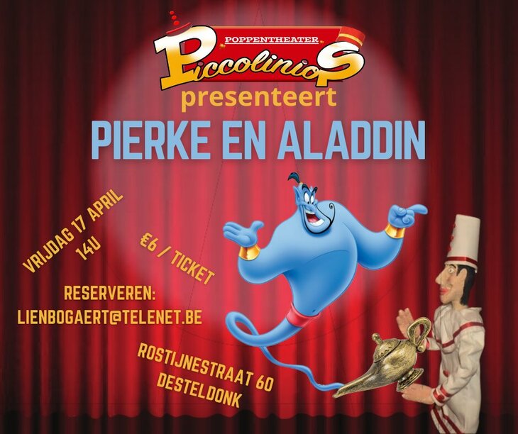 Voorstellingen Pierke & Aladdin