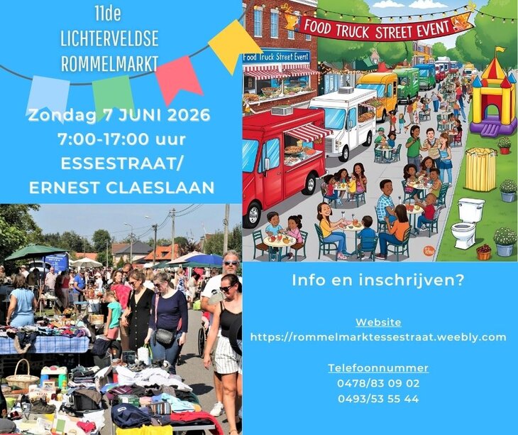  Rommelmarkt Essestraat - Ernest Claeslaan