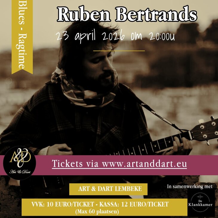 Concerten Live - Muziekoptreden: Ruben Bertrands & Filip Casteels