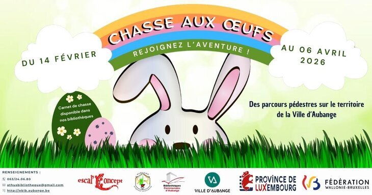 Ontspanning Paaseierenjacht het stadje Aubange