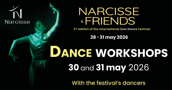 Workshops Dansateliers 3e editie het solodansfestival Narcisse Friends