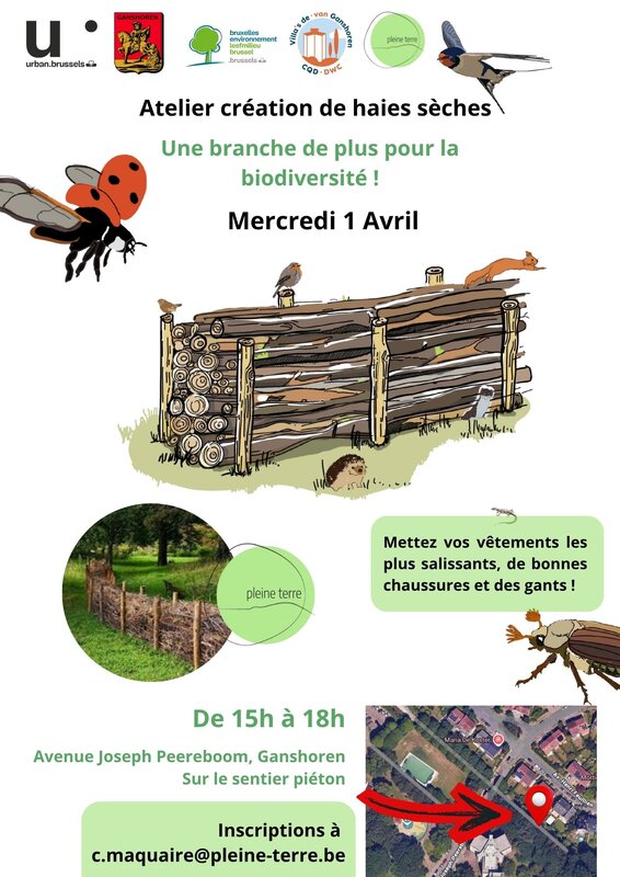 Ontspanning Er wordt activiteit voorbereid: zullen dode hagen de wijk worden aange