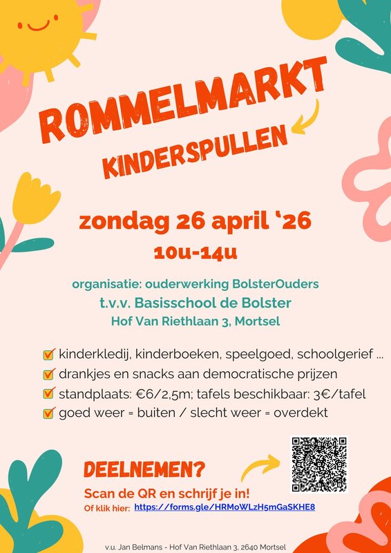  Rommelmarkt voor kinderspullen