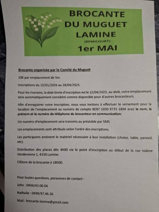  tweede grote vlooienmarkt