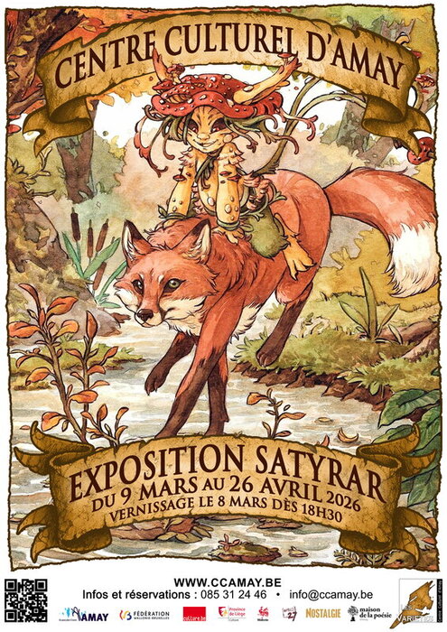 Tentoonstellingen “Satýrar” Isaline Cocriamont