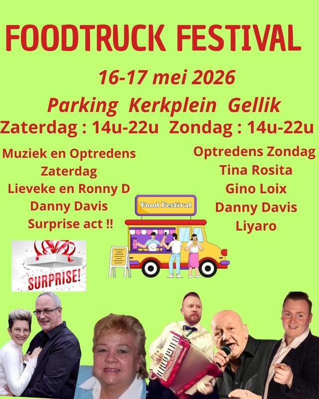 Concerten Foodtruckfestival