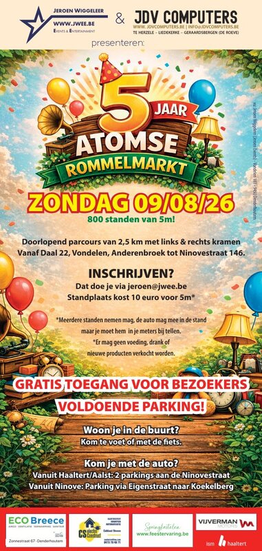  De Atomse Rommelmarkt