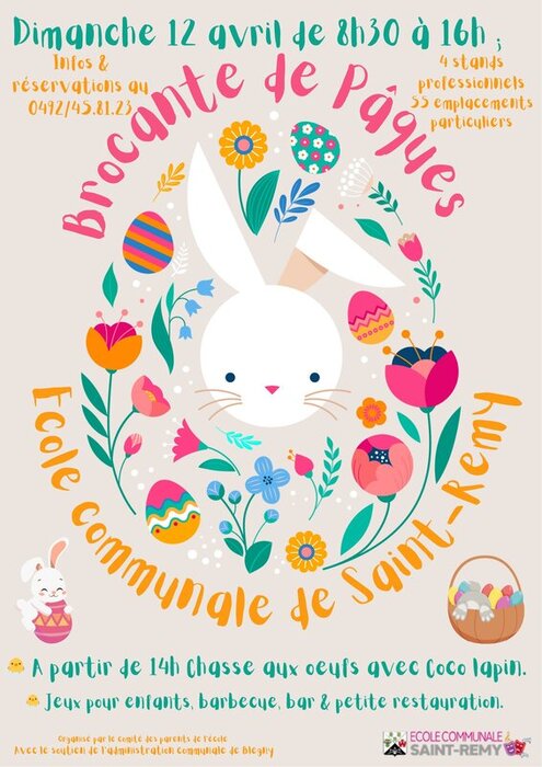  Vlooienmarkt paaseierenjacht