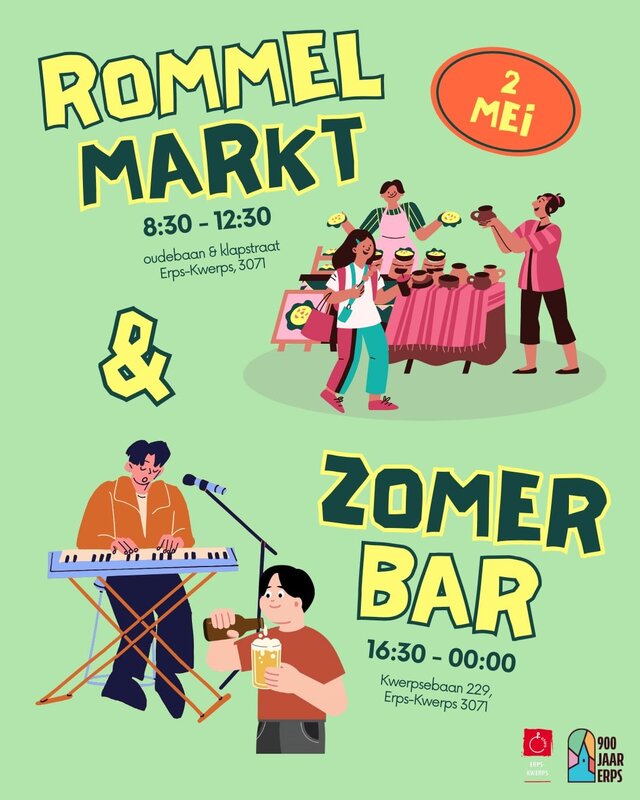  Rommelmarkt Zomerbar Chiro ek