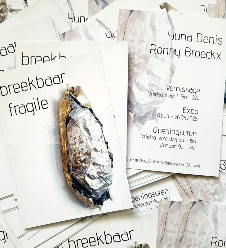 Tentoonstellingen  Breekbaar/Fragile , Yuna Denis Ronny Broeckx