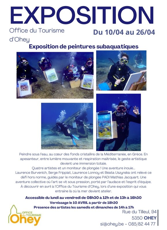 Tentoonstellingen Onderwaterschilderijententoonstelling