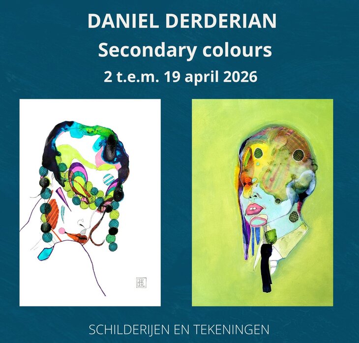 Tentoonstellingen Secondary Colours nieuw werk Daniel Derderian