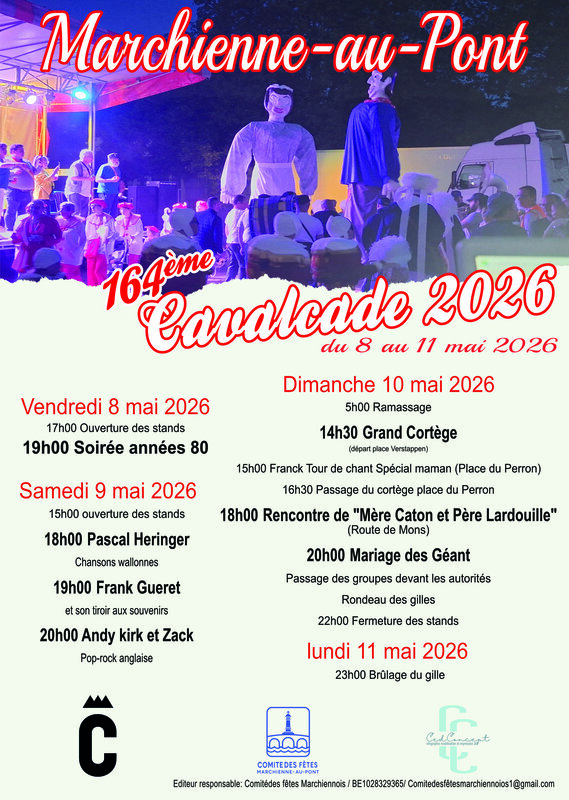 Ontspanning ???? 164e Cavalcade Marchienne-au-Pont Editie 2026 ????