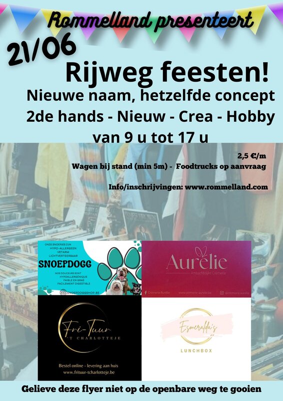  Rijweg feesten markt