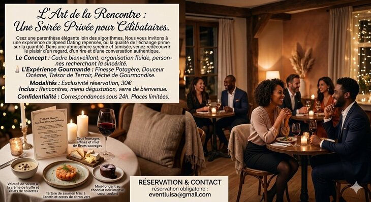 Nachtleven De Kunst het Ontmoeten: Besloten Avond voor Singles