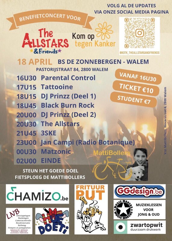 Concerten Festival Benefiet Kotk