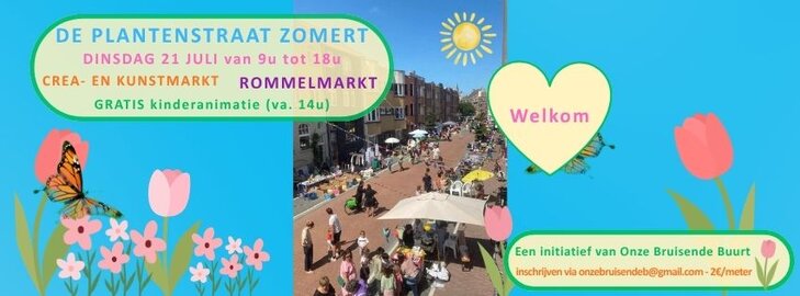  Plantenstraat zomert 
