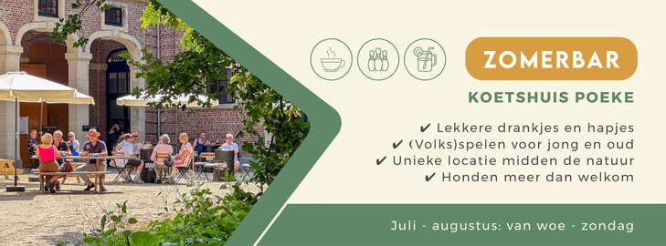 Ontspanning Zomerbar Koetshuis