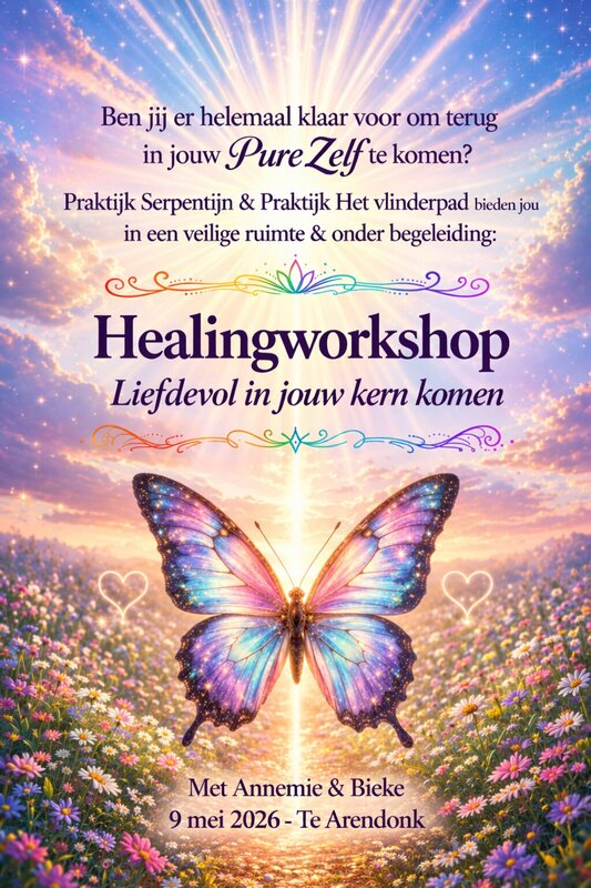 Voordrachten Healingworkshop -Liefdevol jouw kern komen