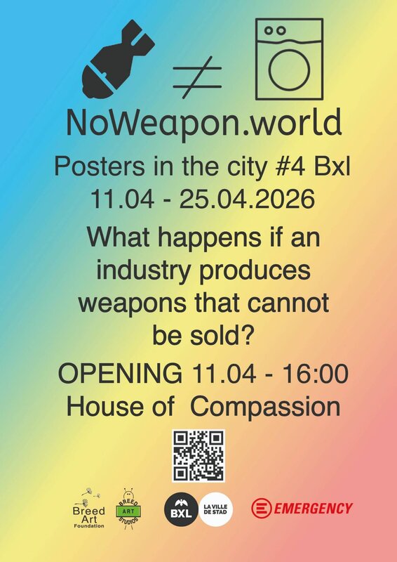 Tentoonstellingen Noweapon.world Posters Brussels