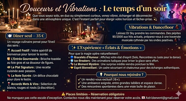 Nachtleven Zachtheid & Vibraties: avond uit