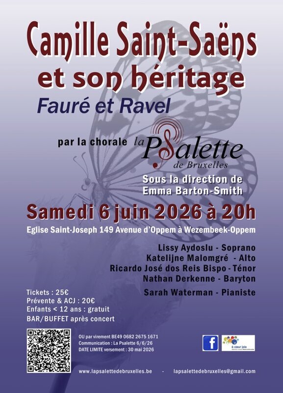 Concerten  Camille Saint-Saëns zijn nalatenschap  Fauré Ravel...