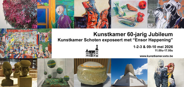 Tentoonstellingen Kunstkamer 60-jarig Jubileum. Tentoonstelling Kunstkamer/Ensor Happening
