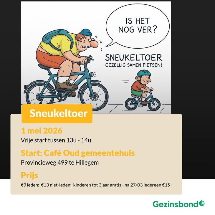 Ontspanning Sneukelfietstocht Gezinsbond