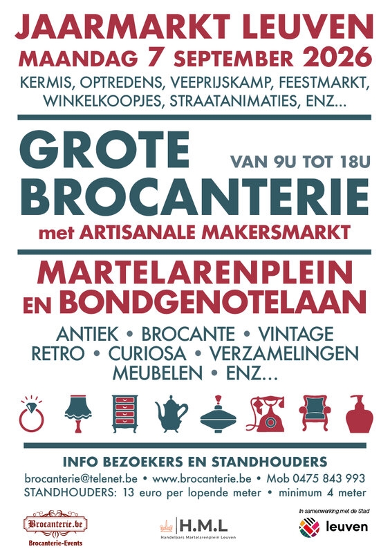  Grote Brocanterie de Jaarmarkt - Leuven
