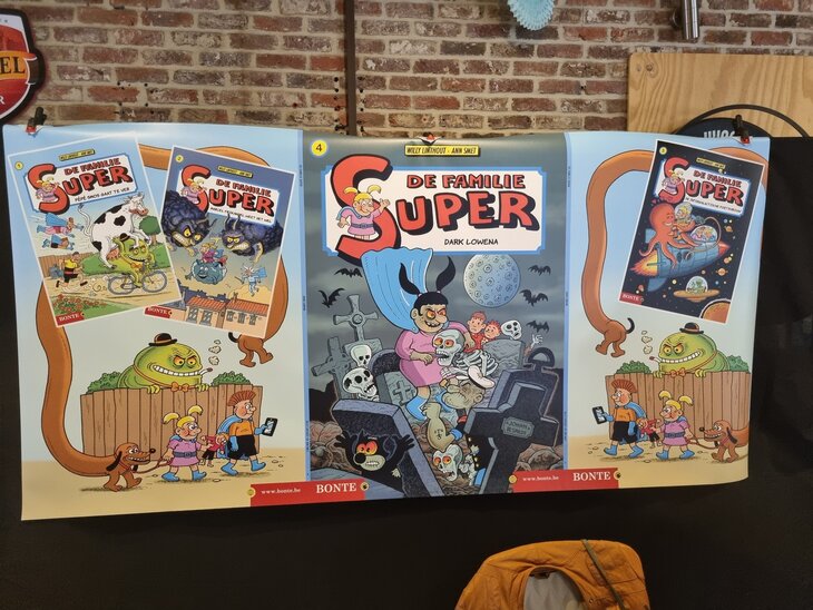 Ontspanning Stripboekenbeurs Antwerp Expo