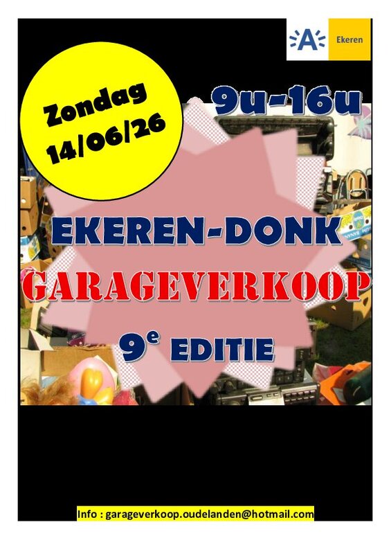  9e Garageverkoop