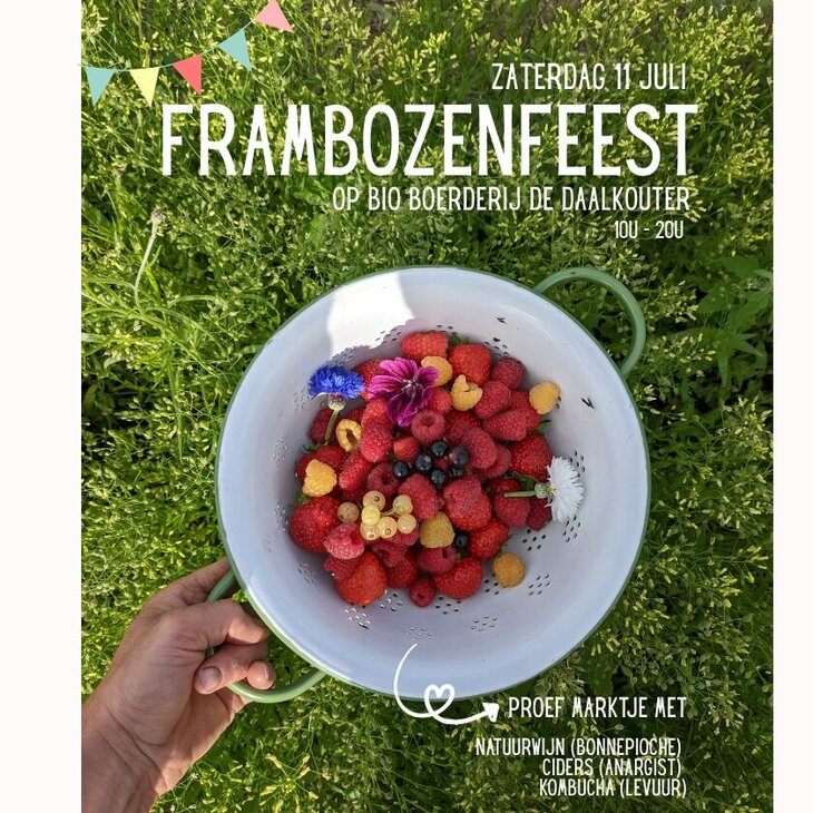 Ontspanning Frambozen feest de boerderij ✨