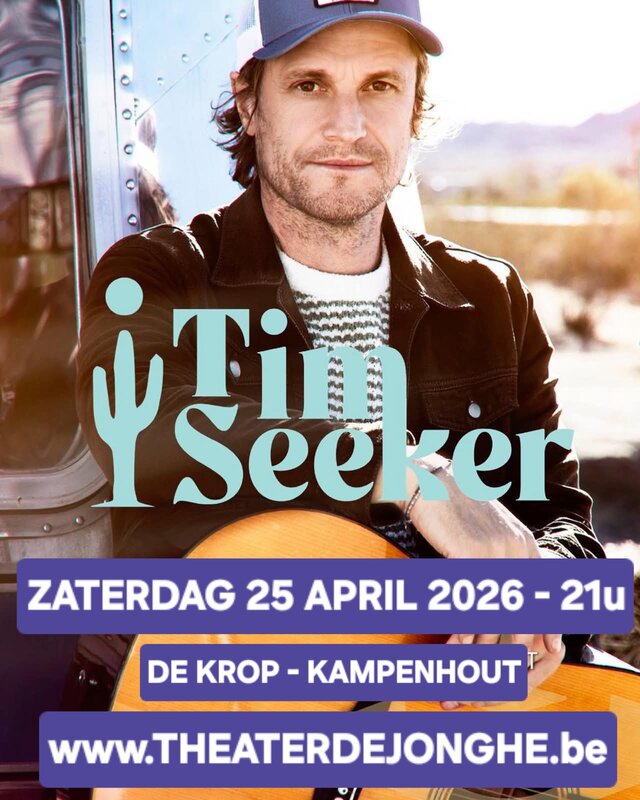 Concerten Tim Seeker Tim Aelst concert