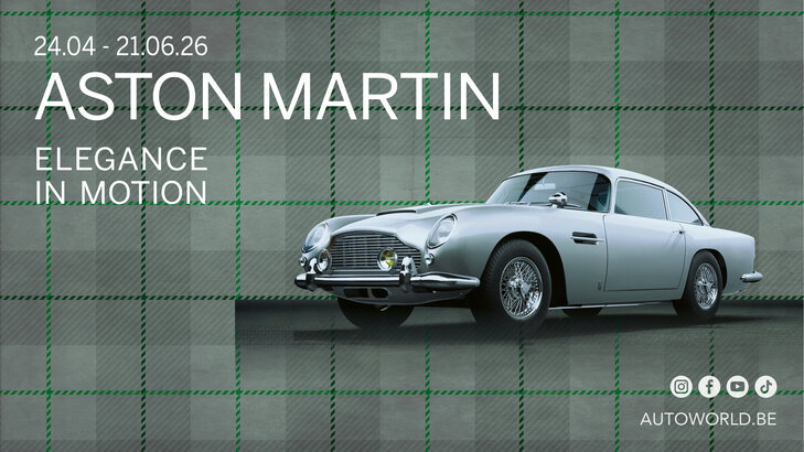 Tentoonstellingen Pop-up tentoonstelling Aston Martin Elegance Motion