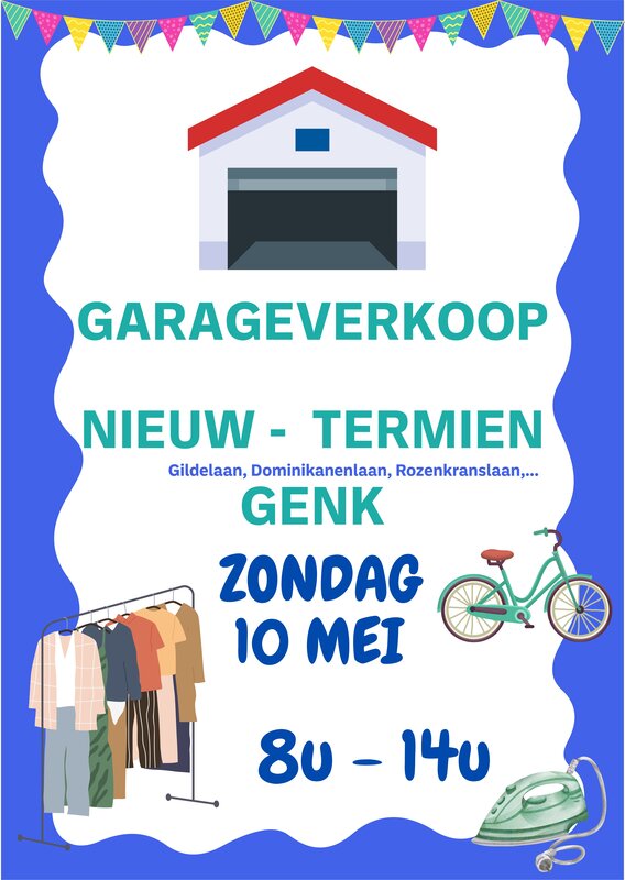  Garageverkoop