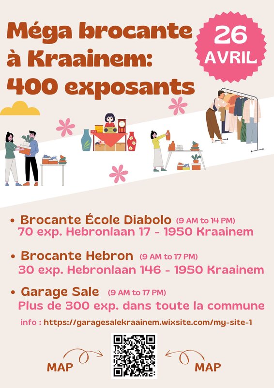  Garage Sale rommelmarkt heel Kraainem